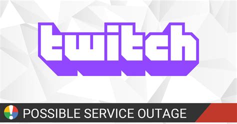 twitch störung|Twitch Outage Map